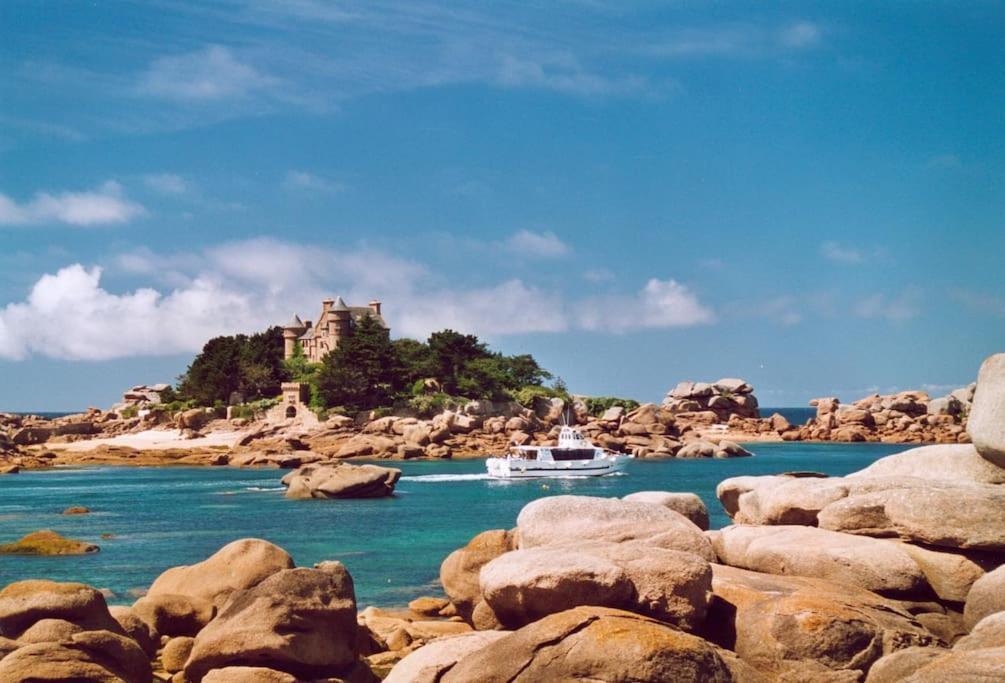 Maison - Villa Bord De Mer, Cote De Granit Rose Perros-Guirec Kültér fotó