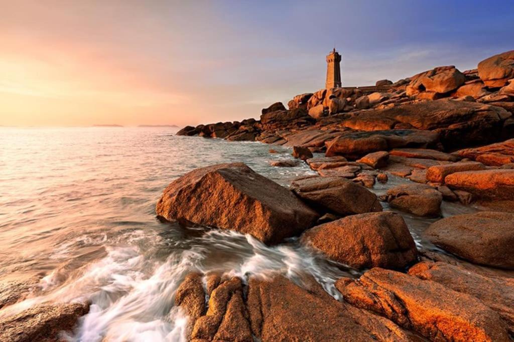 Maison - Villa Bord De Mer, Cote De Granit Rose Perros-Guirec Kültér fotó